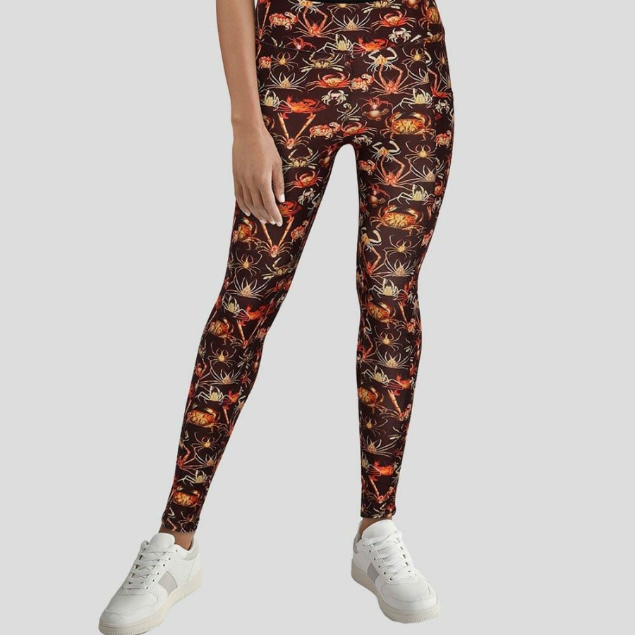 Adults * | Yiwu Guanli Clothing Limited Crabby Pants Adults Leggings With Pockets Multicolored