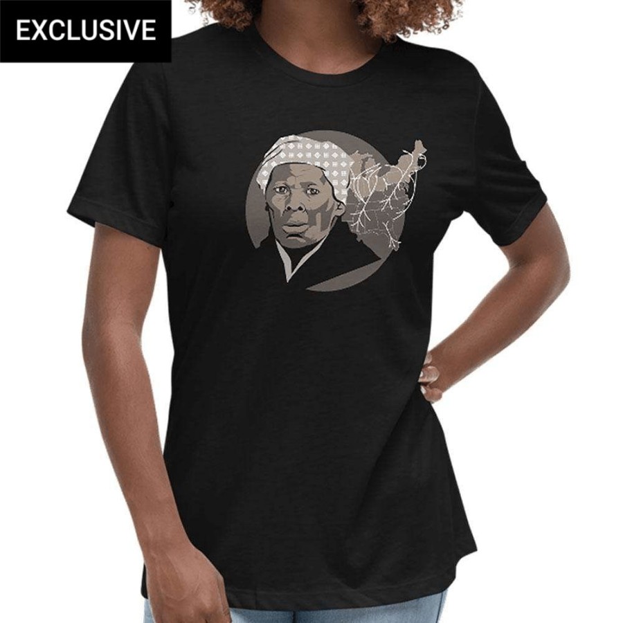 Adults * | Svaha Apparel T-Shirts Harriet Tubman Custom Relaxed T-Shirt