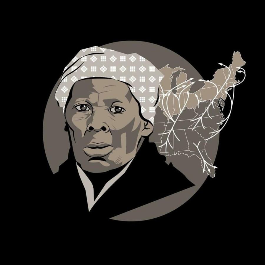 Adults * | Svaha Apparel T-Shirts Harriet Tubman Custom Relaxed T-Shirt