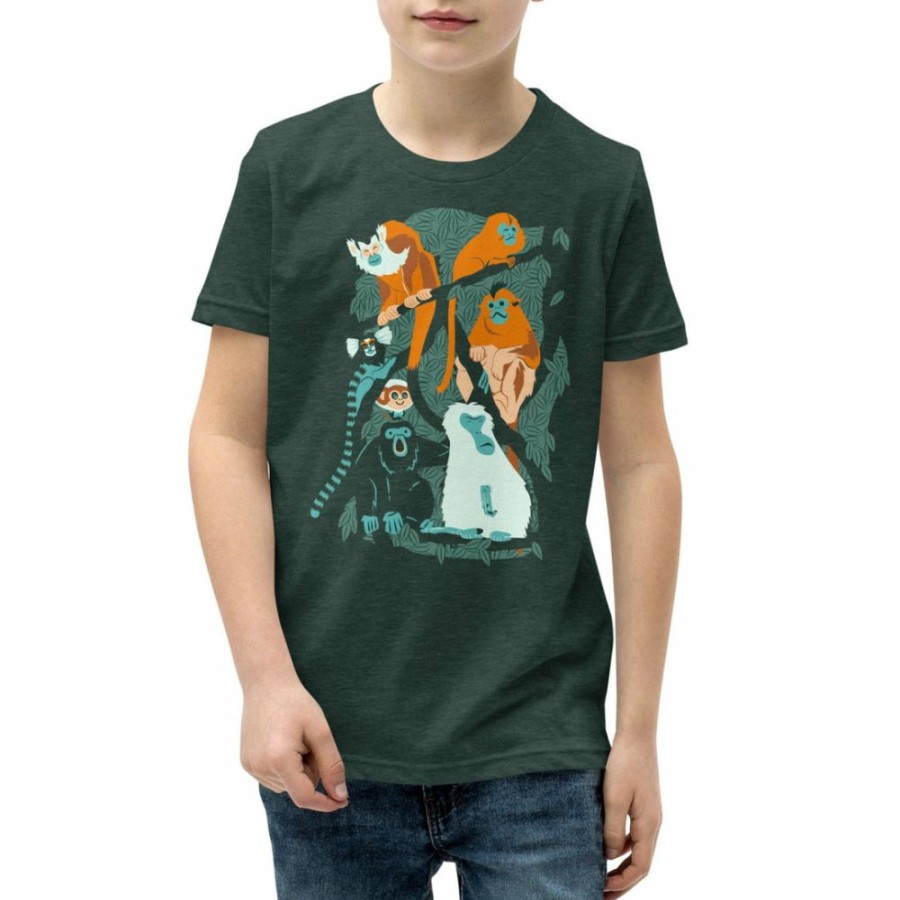 Kids & Babies * | Svaha Apparel Barrel Of Monkeys Custom Kids T-Shirt