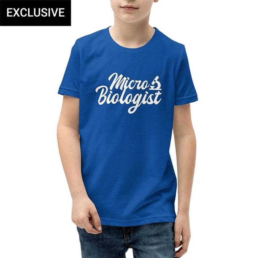 Kids & Babies * | Svaha Apparel Micro Biologist Custom Kids T-Shirt