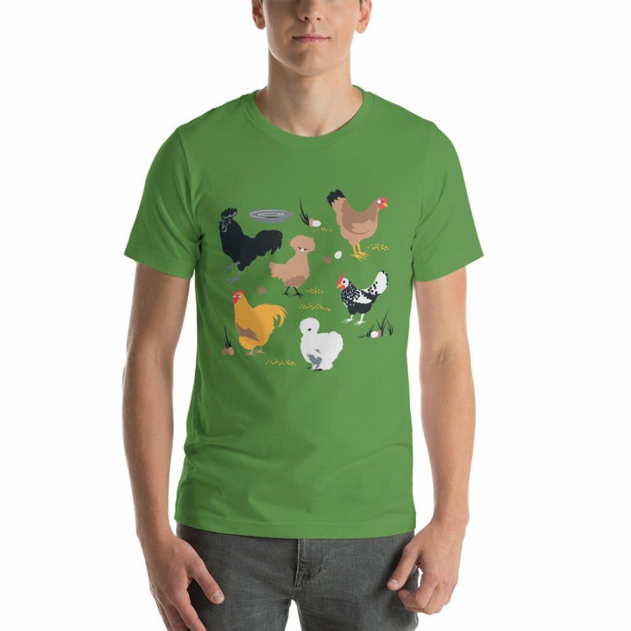 Adults * | Svaha Apparel Happy-Go-Clucky Custom Unisex T-Shirt