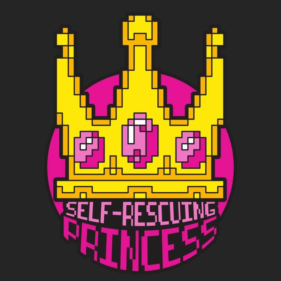 Adults * | Svaha Apparel Self-Rescuing Princess Custom Unisex Tank Top